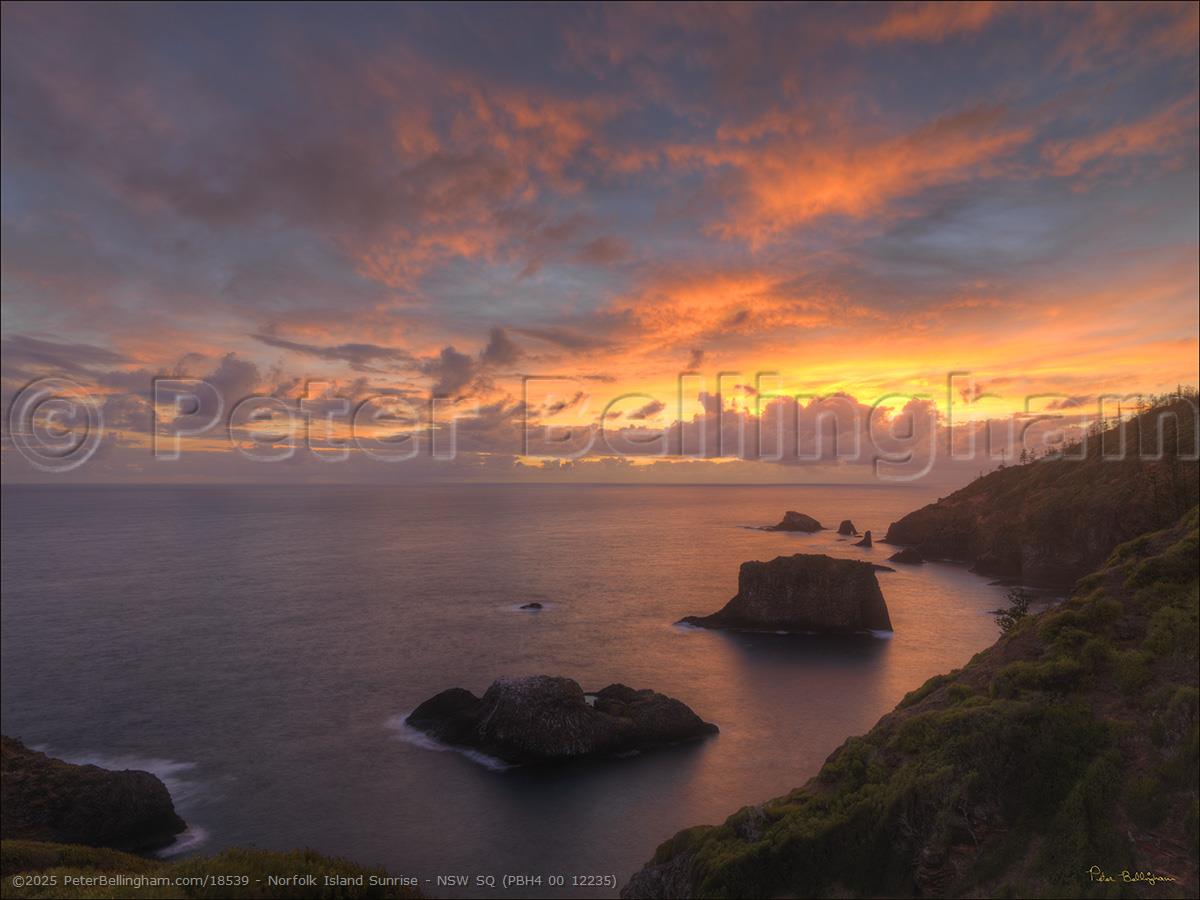 Peter Bellingham Photography Norfolk Island Sunrise - NSW SQ (PBH4 00 12235)